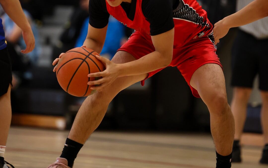 basketball player in action